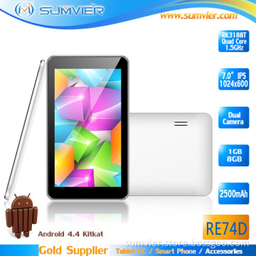 7.0" IPS Screen Tablet PC Android 4.4 (RE74D)